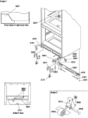 INSULATION & ROLLER ASSY Diagram and Parts List for BX21TW P1196512W W Amana Refrigerator