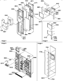 Part Location Diagram of 12195102 Whirlpool HARNESS, FRZ DOOR