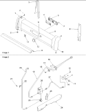 Part Location Diagram of 31779714B Whirlpool *NLA*PANEL, BACKGUARD(CALORIC)