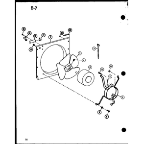Diagram 8 Diagram and Parts List for ERHQ18-W01C P68522-5C Amana Air Conditioner
