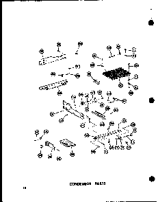 Condensor Parts Diagram and Parts List for SD19W-P60340-9W  Amana Refrigerator