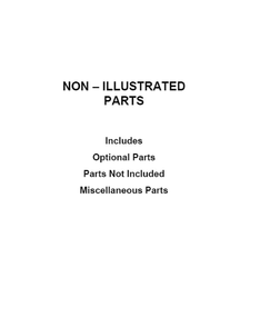 Optional Parts Diagram and Parts List for  Maytag Dryer