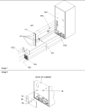 Cabinet Back Diagram and Parts List for DRB1801AC PDRB1801AC0 Amana Refrigerator