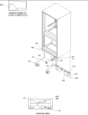 Insulation & Roller Assy Diagram and Parts List for DRB1801AC PDRB1801AC0 Amana Refrigerator