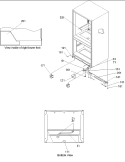 Insulation & Rollers Diagram and Parts List for DRB2101AC PDRB2101AC0 Amana Refrigerator
