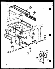 (rvh-6/p85401-2s) (rvh-6/p85401-3s) Diagram and Parts List for RVH-6 P85401-2S Amana Range
