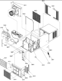 CHASSIS ASSEMBLY Diagram and Parts List for 7M11TA P1214602R Amana Air Conditioner