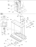 Machine Compartment Diagram and Parts List for BX21V2E P1325032W B Amana Refrigerator