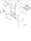 Controls & Light Covers Diagram and Parts List for DRB2101BW PDRB2101BW0 Amana Refrigerator