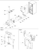 Evaporator & Freezer Control Assy Diagram and Parts List for BRD18V2C P1326504W C Amana Refrigerator