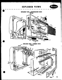 EXPLODED VIEW - REF DOOR Diagram and Parts List for FPR14  Amana Refrigerator