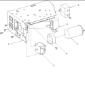 CONTROL ASSEMBLY Diagram and Parts List for AAC121SRA PAAC121SRA0 Amana Air Conditioner