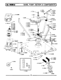 BASE, PUMP, MOTOR & COMPONENTS Diagram and Parts List for  Maytag Washer