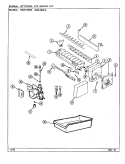 OPTIONAL ICE MAKER KIT Diagram and Parts List for RBE193PA DG63A Amana Refrigerator