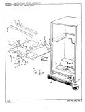 FRESH FOOD COMPARTMENT Diagram and Parts List for RB15LA-0AL BG07E Amana Refrigerator
