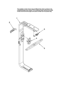 Upper Wash And Rinse Parts Diagram and Parts List for MDBTT60AWB3  Maytag Dishwasher