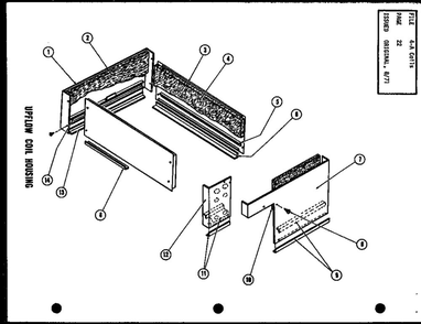 Part Location Diagram of B5177122 Whirlpool DISCONTINUED