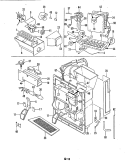 WATER & ICE DISPENSER Diagram and Parts List for RND24EY-3A 5M69B Amana Refrigerator