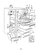 FREEZER COMPARTMENT Diagram and Parts List for RNC20EN-3A 5M67A Amana Refrigerator