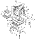 Part Location Diagram of 3406F028-51 Whirlpool Drawer