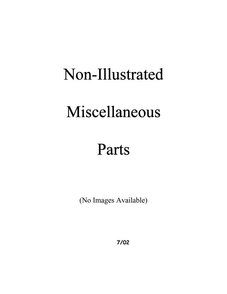 Miscellaeous Information Diagram and Parts List for BX21TW-P1196512WW  Amana Refrigerator