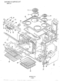 Part Location Diagram of 12001676 Whirlpool Surface Burner Receptacle Kit
