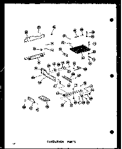 Condensor Parts Diagram and Parts List for SDI22N-C-P60201-65WC  Amana Refrigerator