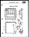Part Location Diagram of A0388201 Whirlpool SPRING, DIVIDER MTG.