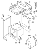 BODY Diagram and Parts List for CRGA250AAL  Admiral Range