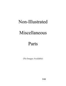 Miscellaeous Information Diagram and Parts List for BX21TW-P1196515WW  Amana Refrigerator
