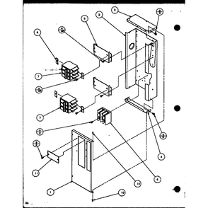 Part Location Diagram of C6473201 Whirlpool Support bracket
