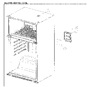 Total Refrigerator Assembly Diagram and Parts List for 11161205714  Kenmore Refrigerator