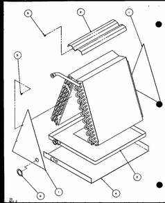 Section 9 Diagram and Parts List for BCAA30T002A P1102006C Amana Air Conditioner