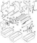 Part Location Diagram of WP489128 Whirlpool Refrigerator Screw