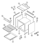 Part Location Diagram of 3608W028-70 Whirlpool TRIM