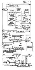 WIRING INFORMATION (TB / W - REV 13) Diagram and Parts List for  Jenn-Air Refrigerator
