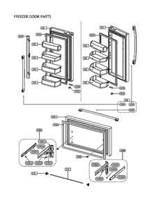 Part Location Diagram of 30123-0005100-01 Maytag Refrigerator freezer door gasket (silver)