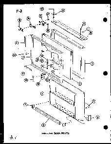 Section 9 Diagram and Parts List for ESBFC-16D-C-P74935-1WC  Amana Refrigerator