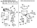 SPINMOTOR_EARLY Diagram and Parts List for T1009-1  Hoover Washer