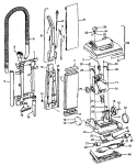 CLEANINGTOOLS Diagram and Parts List for U4266916  Hoover Upright Vacuum