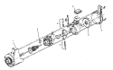 MOTOR ASSEMBLY Diagram and Parts List for U6331916  Hoover Upright Vacuum