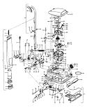 Part Location Diagram of 43574008 Maytag MTR ASSM COMP-U7019