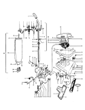 MAINBODY, OUTERBAG, HOOD Diagram and Parts List for U7079---  Hoover Range Hood