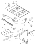 Part Location Diagram of WP74010901 Whirlpool FITTING- B
