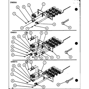 Diagram Diagram and Parts List for PCBK103 P6472703C Amana Air Conditioner