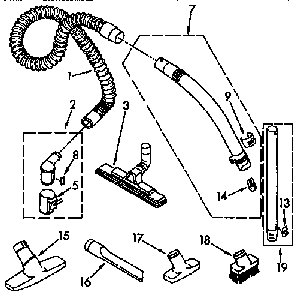 Part Location Diagram of 4369129 Whirlpool DISCONTINUED