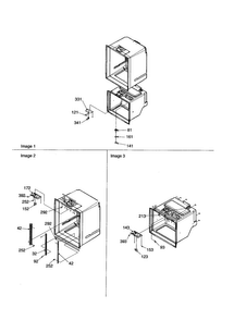 Light Switches And Drain Funnel Diagram and Parts List for BRD18V1E-P1326501WB  Amana Refrigerator