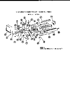 8 Cube Compact Ice Maker Parts List Diagram and Parts List for ESR14E-P73953-28W  Amana Refrigerator
