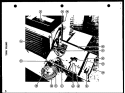 CONTROL PANEL Diagram and Parts List for LKG-471  Amana Air Conditioner
