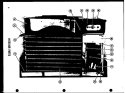 INTERIOR PARTS Diagram and Parts List for 6-5SP-1  Amana Air Conditioner